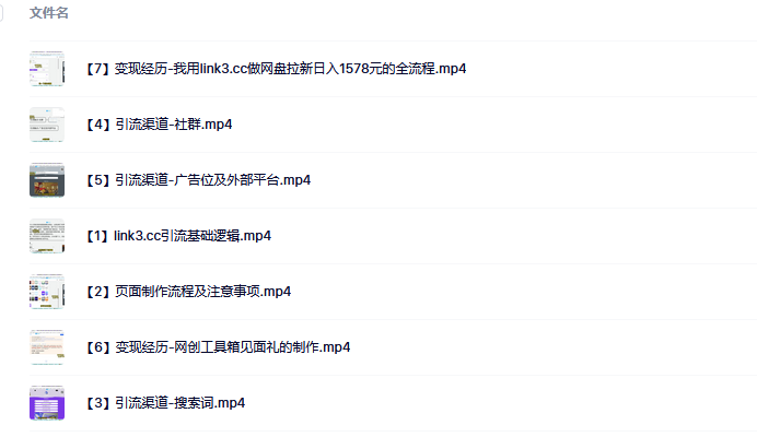 link3.cc聚合链接引流，日引流50＋精准粉创业之家-网创项目资源站-副业项目-创业项目-搞钱项目创业之家