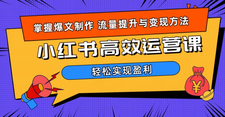 价值980小红书运营操作指南创业之家-网创项目资源站-副业项目-创业项目-搞钱项目创业之家