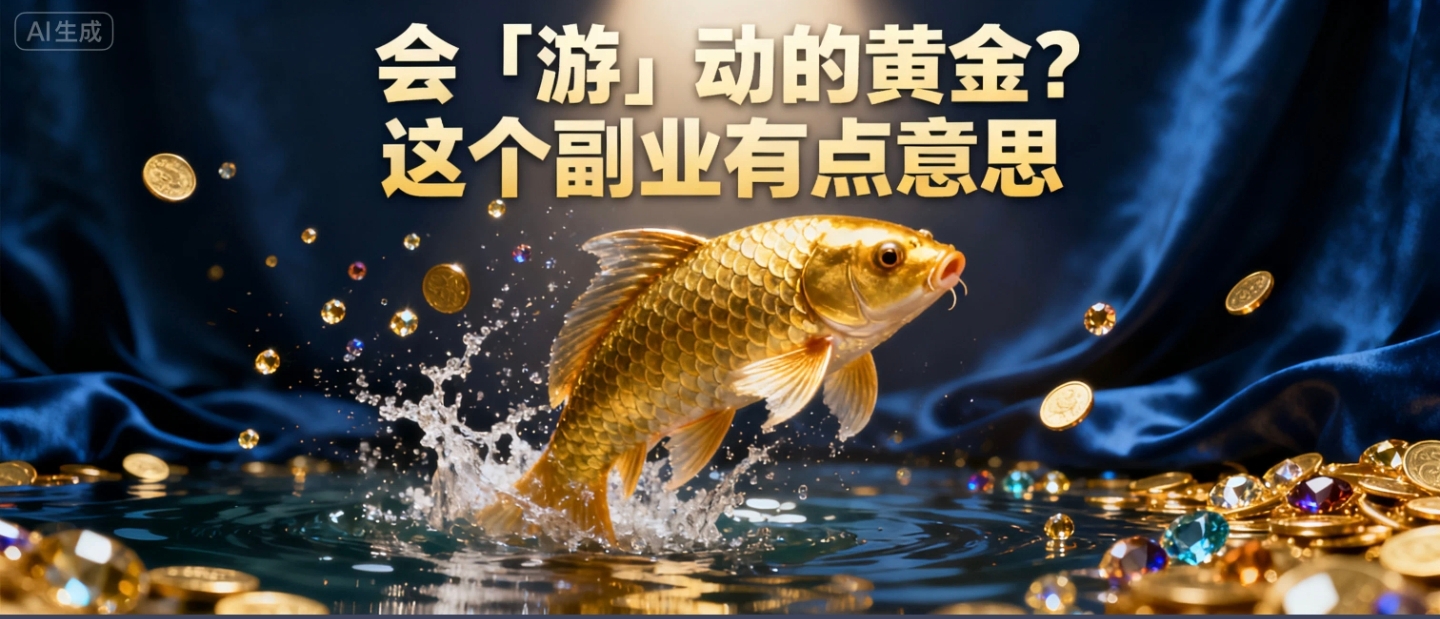单号月销1.5W+！AI“凭空造鱼”带货新玩法，小白3分钟出一个爆款视频创业之家-网创项目资源站-副业项目-创业项目-搞钱项目创业之家