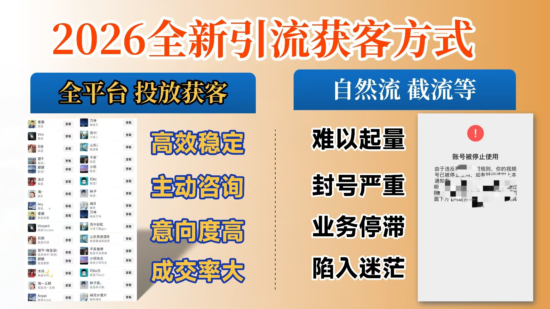 【首发】打破获客壁垒，如何利用投放实现财富自由与事业升级创业之家-网创项目资源站-副业项目-创业项目-搞钱项目创业之家